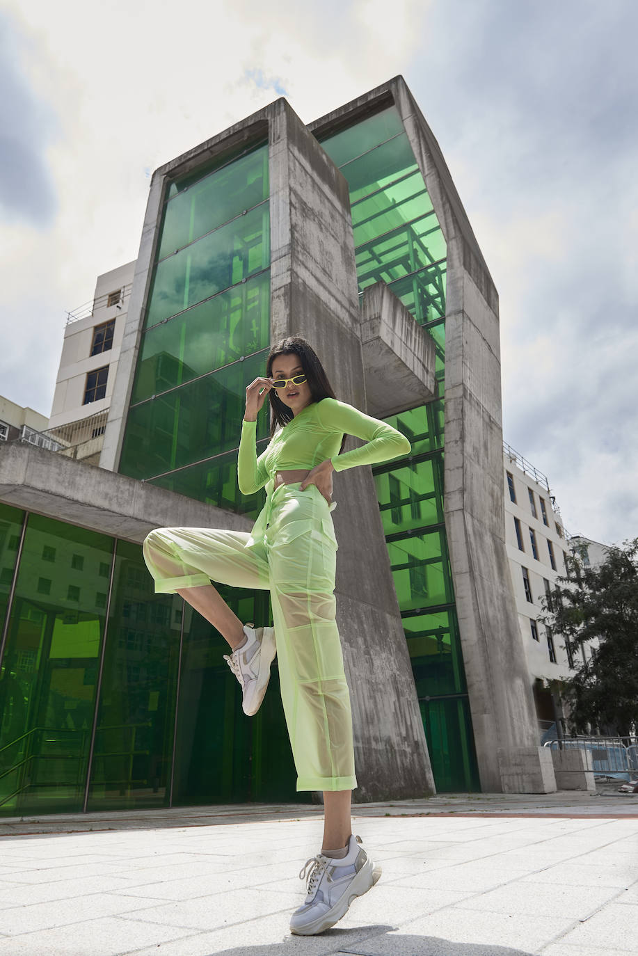 Fotos: Bilbao se llena de color: la visión «optimista» de una fotógrafa a través de la moda