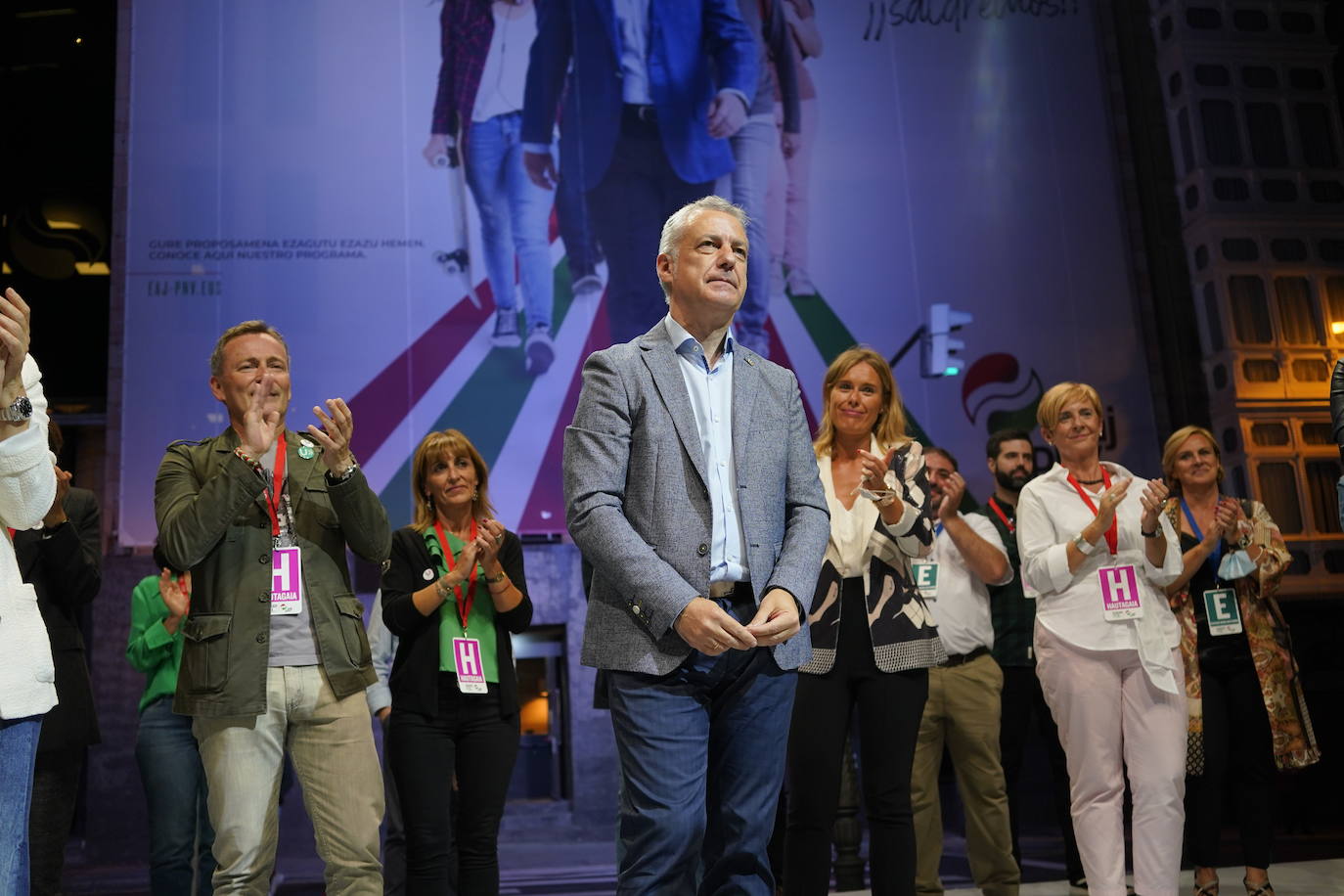 Fotos Elecciones Euskadi 2020: El PNV celebra el triunfo en las urnas