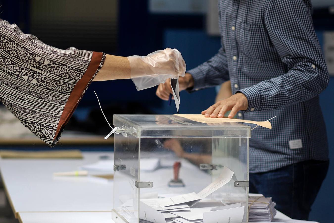 Elecciones en el colegio publico Juan Manuel Sanchez Marcos, Bilbao,