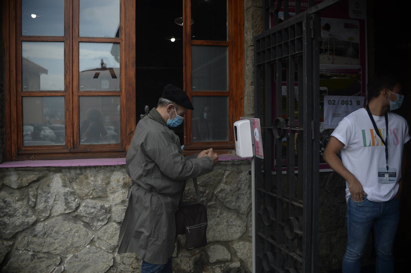 Ambiente electoral en San Fuentes.