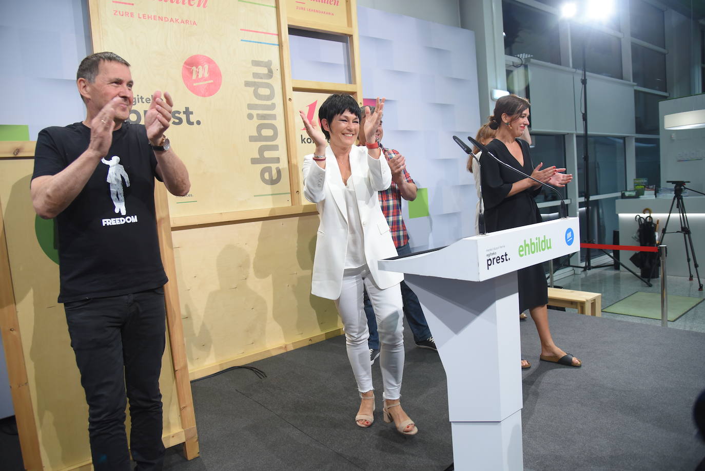 Fotos Elecciones Euskadi 2020: El PNV celebra el triunfo en las urnas