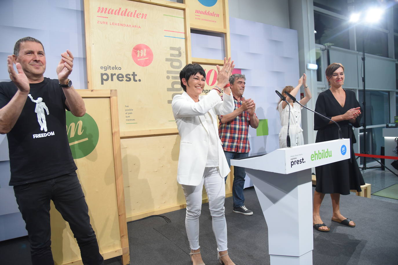 Fotos Elecciones Euskadi 2020: El PNV celebra el triunfo en las urnas