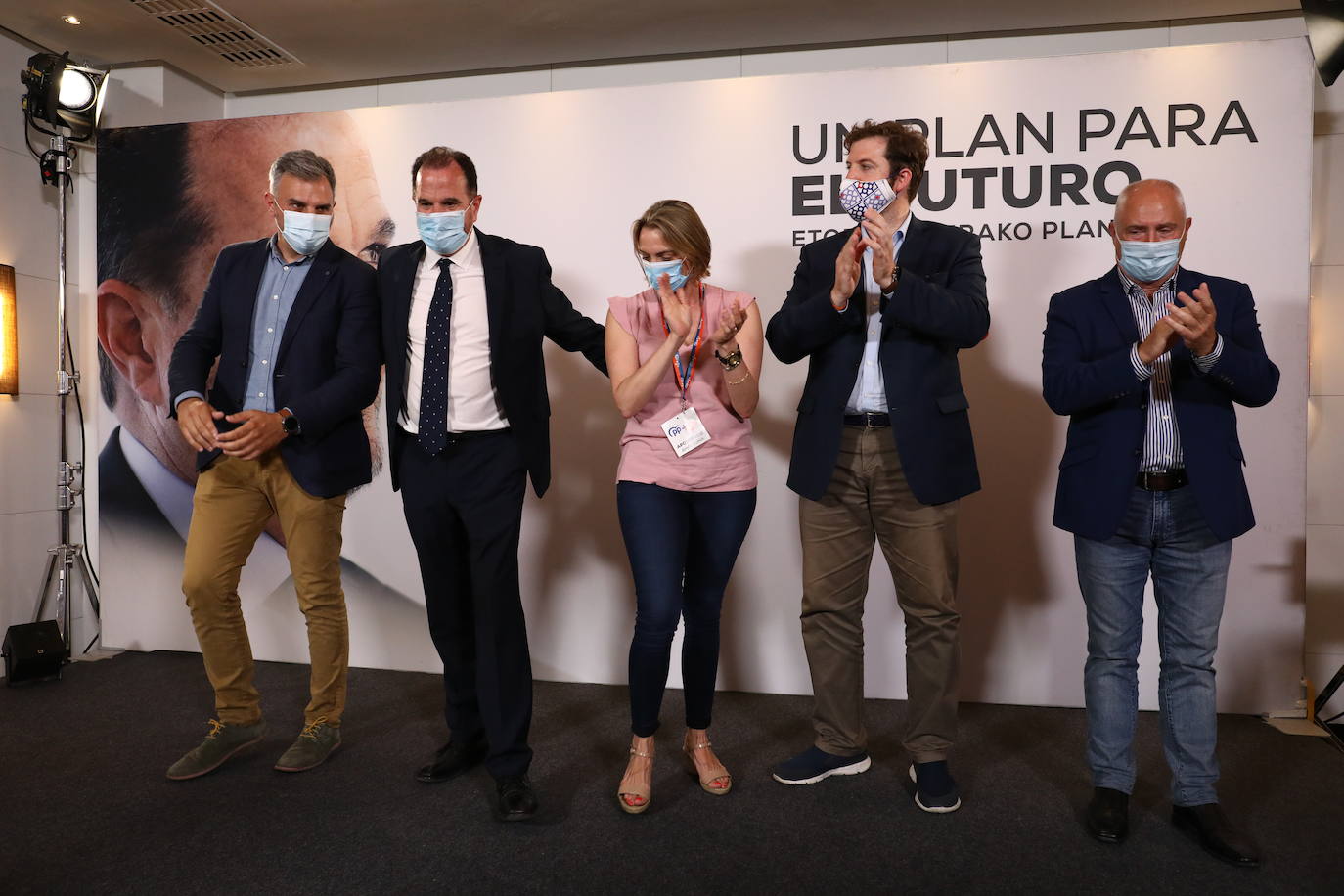 Fotos Elecciones Euskadi 2020: El PNV celebra el triunfo en las urnas