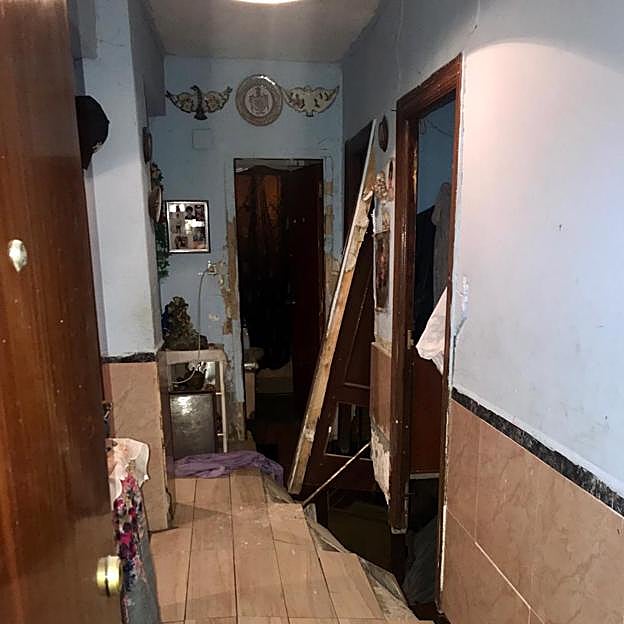 Estado del interior de la vivienda. 