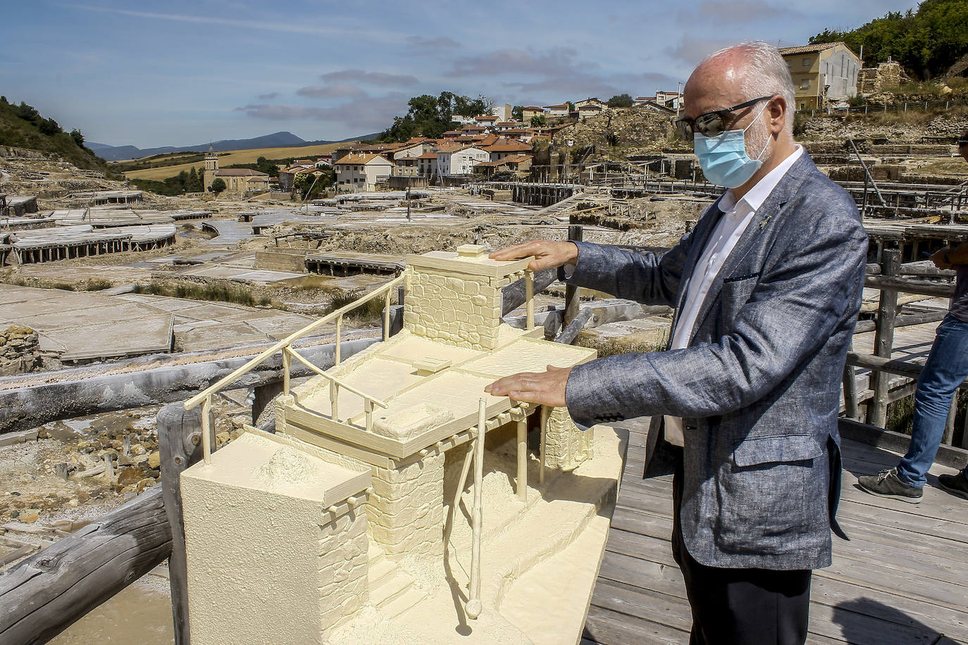 Maqueta para invidentes.