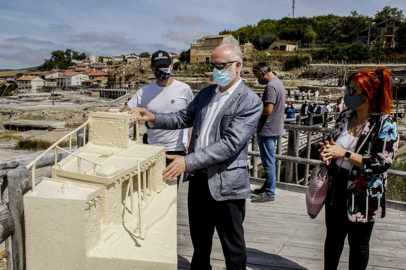 Maqueta para invidentes.