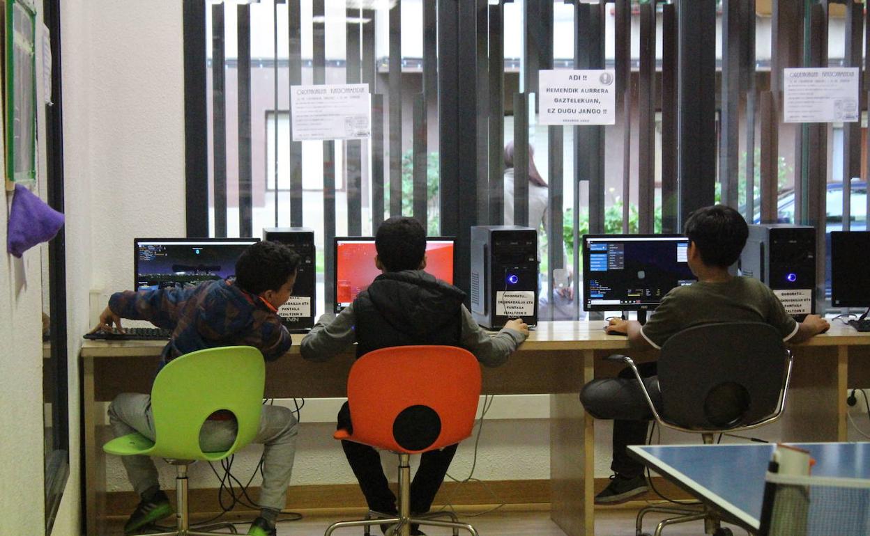 Algunas de las actividades se iban a desarrollar en el gazteleku de Ugarte. 