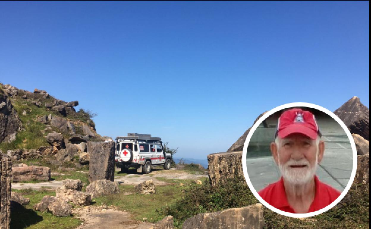 Uno de los lugares donde se buscaba al hombre desaparecido. 