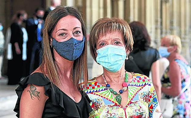 Vanesa Uzal Vidal y Pilar Sandoval perdieron a Jesús Gonzalo.