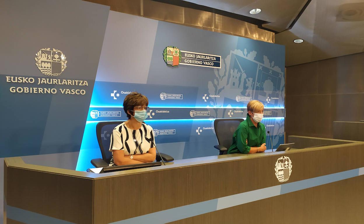 EN DIRECTO: Nekane Murga y Arantxa Tapia informan sobre la incidencia de la pandemia