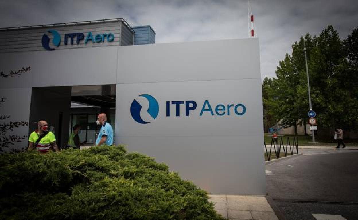 Vista exterior de la sede central de ITP Aero, en Zamudio.