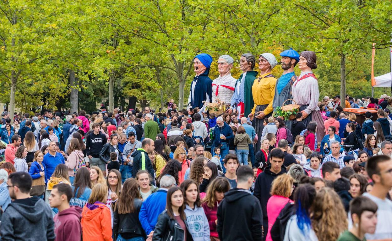 Romería de Olarizu del pasado año 2019. 