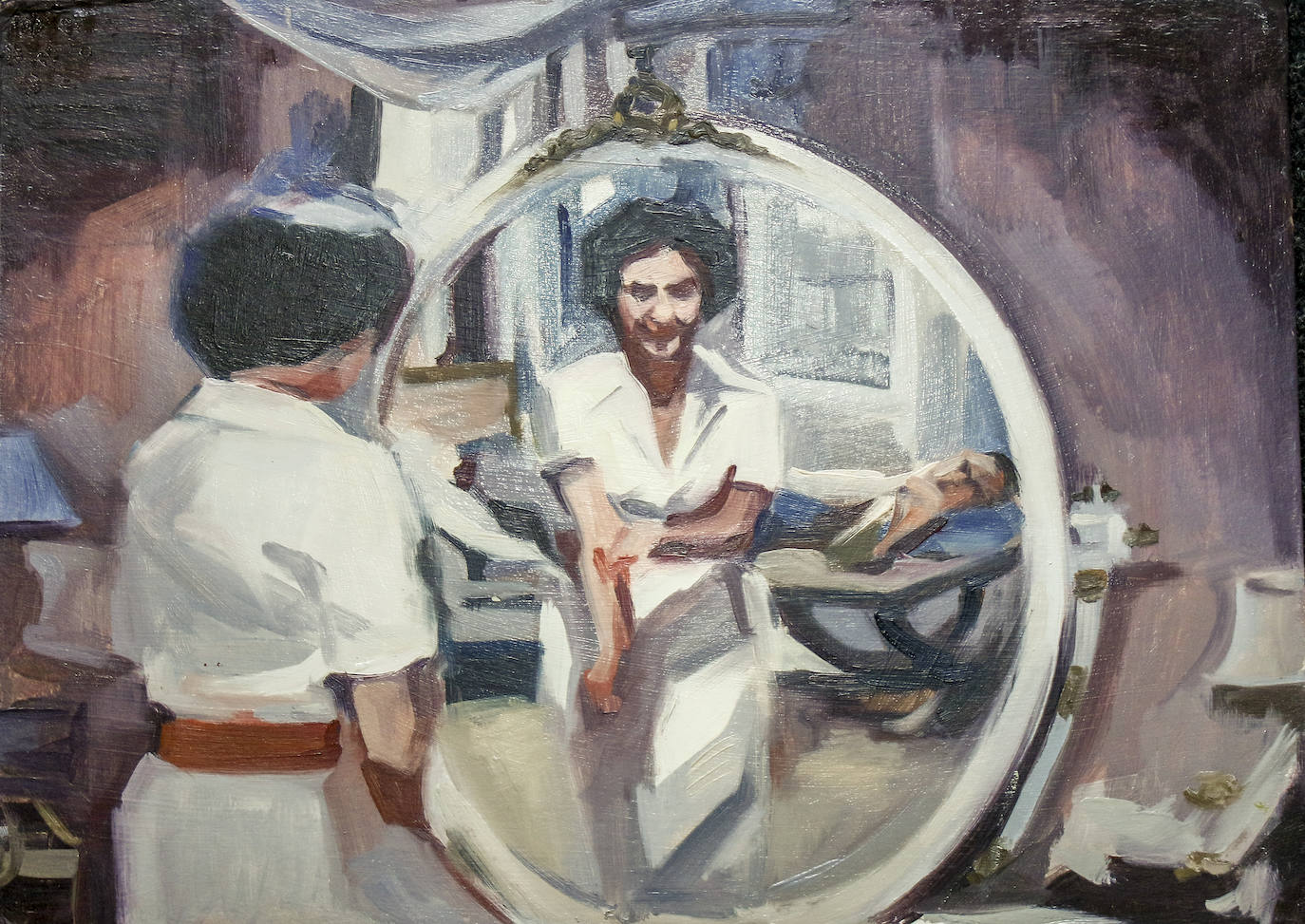 Sin título. Obra de la exposición ‘Urlo’, de Irene Carmona, que podrá visitarse del 31 de julio al 13 de septiembre en el palacio de Montehermoso.