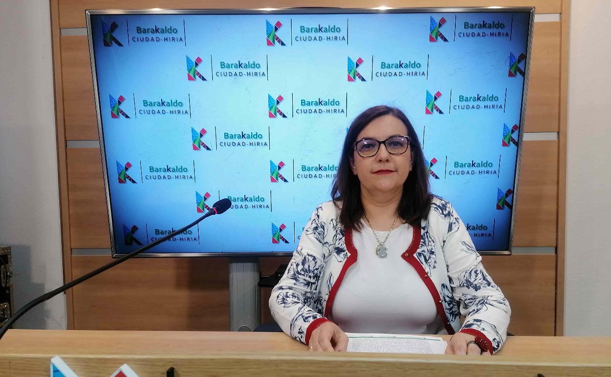 Iratxe Foces, concejala de Euskera. /