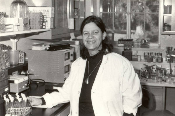 5. Esther Lederberg. Pionera de la biología molecular y cuyos hallazgos han ayudado a la comprensión del ADN, el reconocimiento de Esther Lederberg se ha visto opacado por su esposo, el científico Joshua Lederberg, premio Nobel de Fisiología y Medicina en 1958 por sus descubrimientos relacionados con la organización del material genético de las bacterias. Sin embargo, Joshua contó en la conferencia que pronunció como receptor del premio que «en sus estudios de genética había gozado de la colaboración de muchos colegas, sobre todo de la de su esposa».