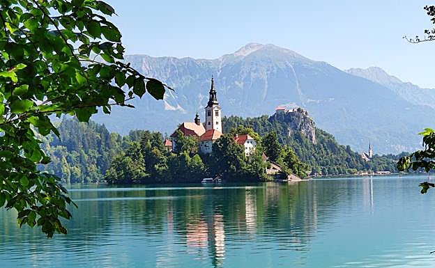Isla del lago Bled
