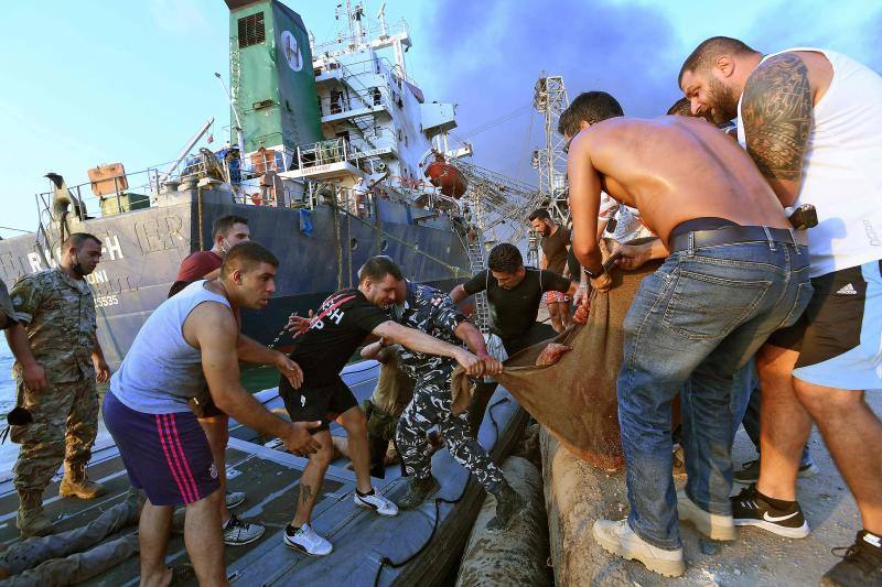 Fotos: La explosión en el puerto de Beirut, en imágenes