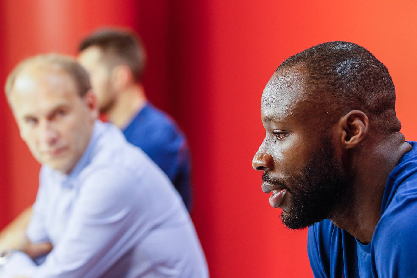 Jekiri durante la presentación. 