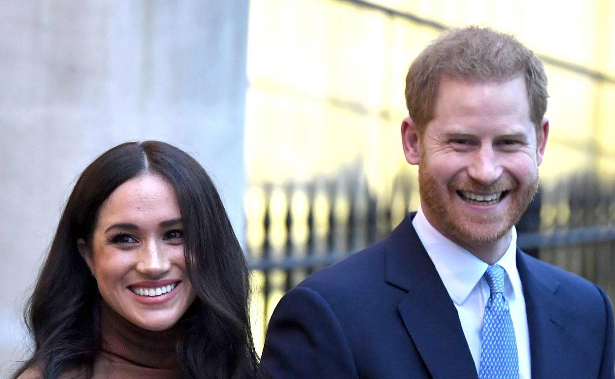 El príncipe Enrique y la duquesa de Sussex, Meghan Markle 