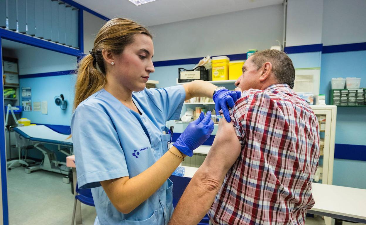 Vacuna contra la gripe en el 2019.