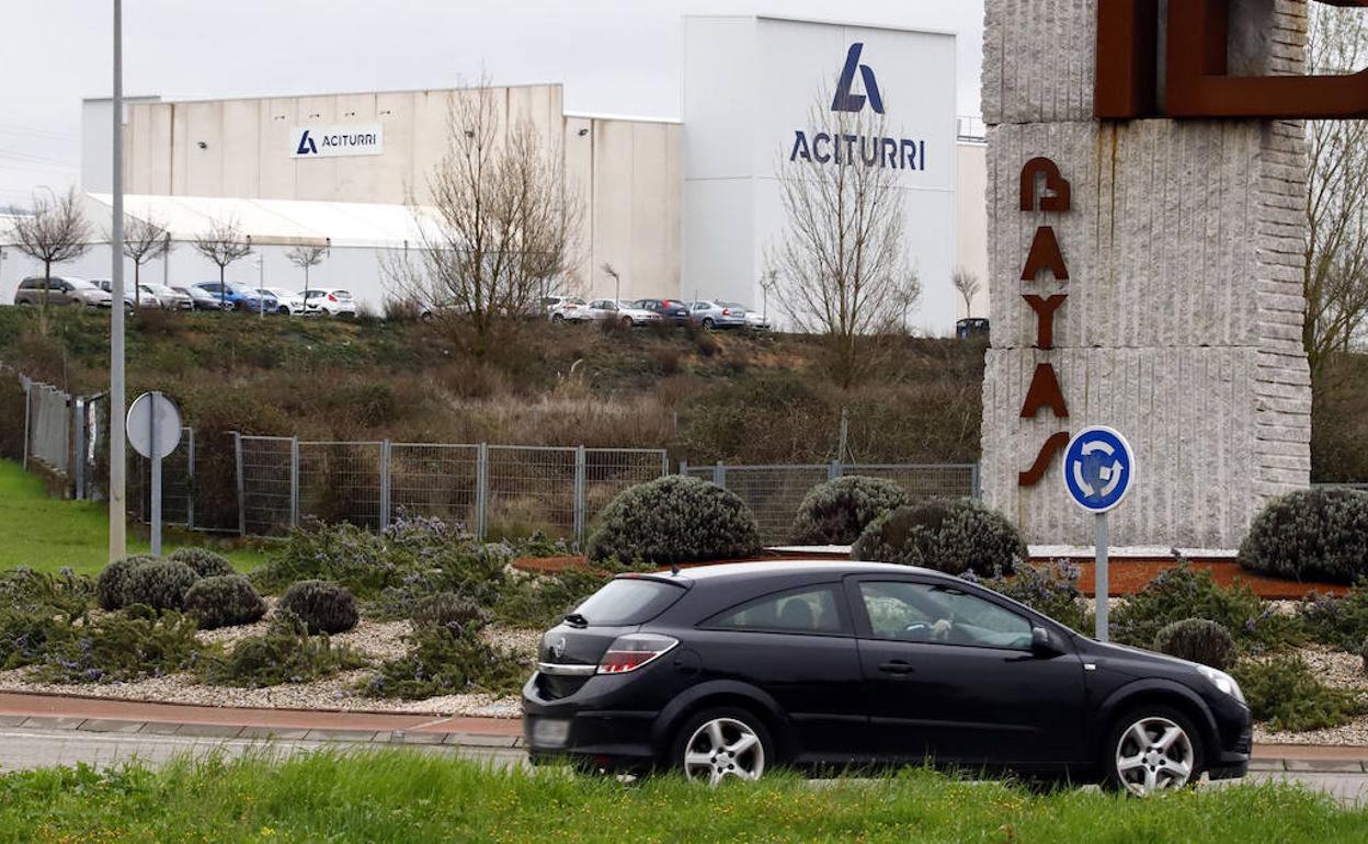 Una de las plantas de Aciturri en Miranda. 