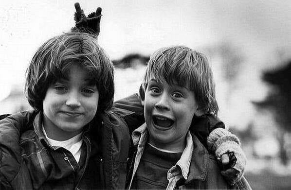 1994 urtean 'The Good Son' pelikula egin zuen Elijah Wood aktorearekin batera.