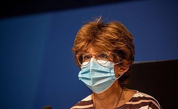 La consejera de Salud, Nekane Murga.