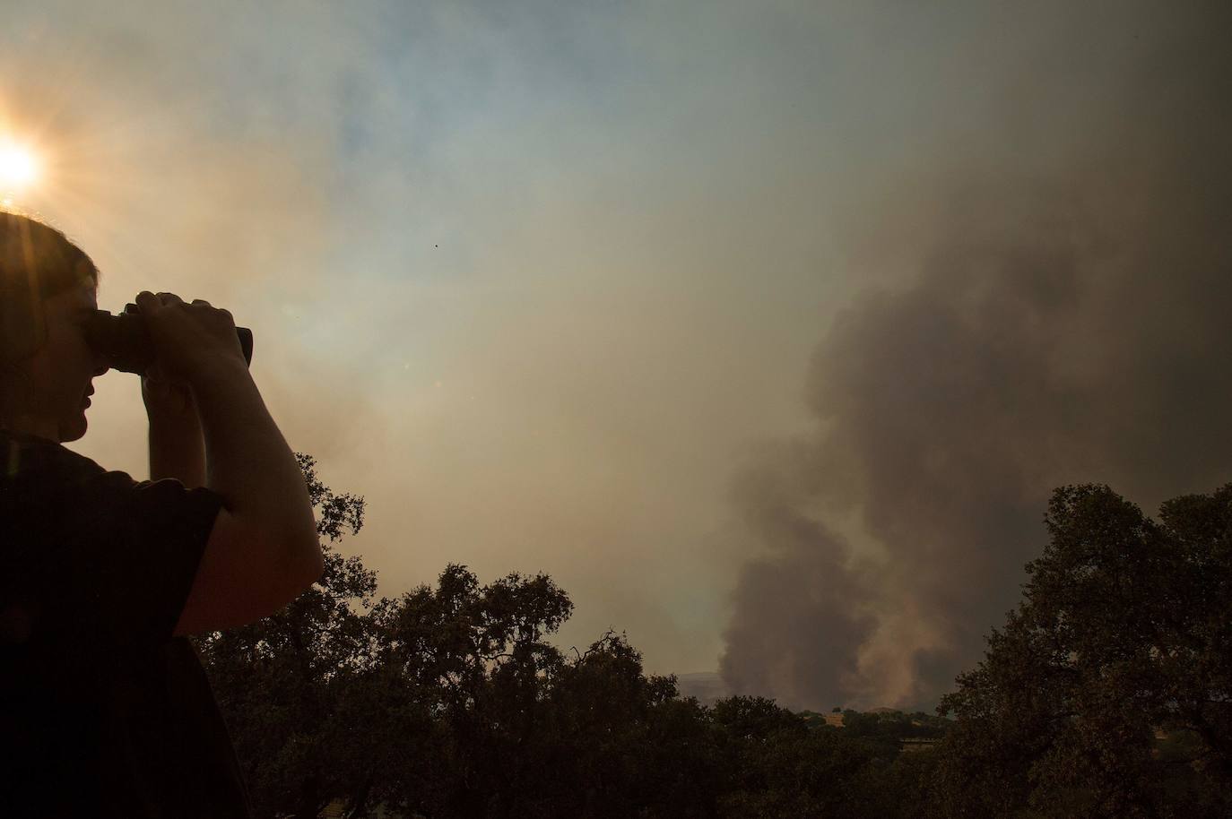 Fotos: Las llamas en Huelva calcinan más diez mil hectáreas