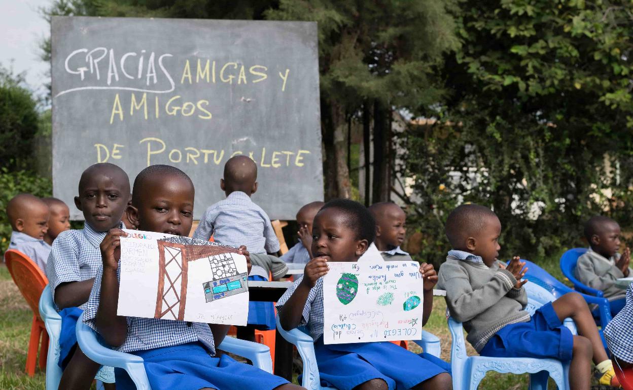 Uno de los proyectos centrados en el ámbito de la educación y propuesto por la Fundación Juan Bonal se desarrolla en Ruanda. / 