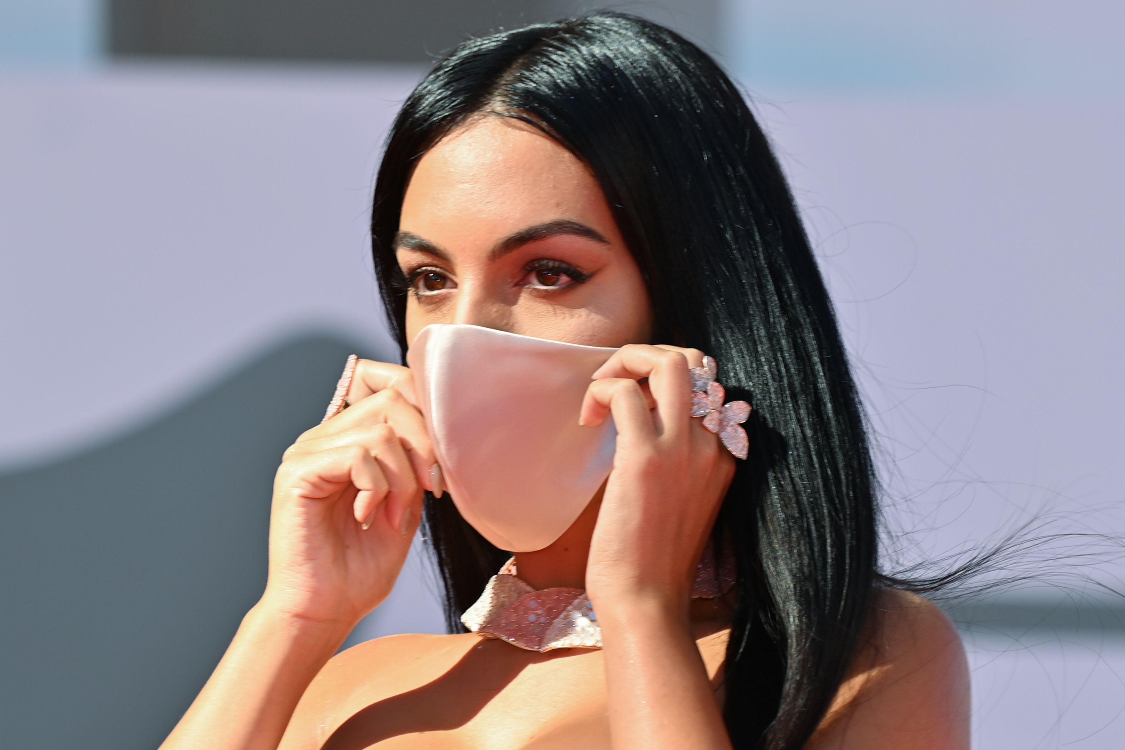 Fotos: ¿Qué hace la novia de Cristiano Ronaldo en el Festival de Venecia?