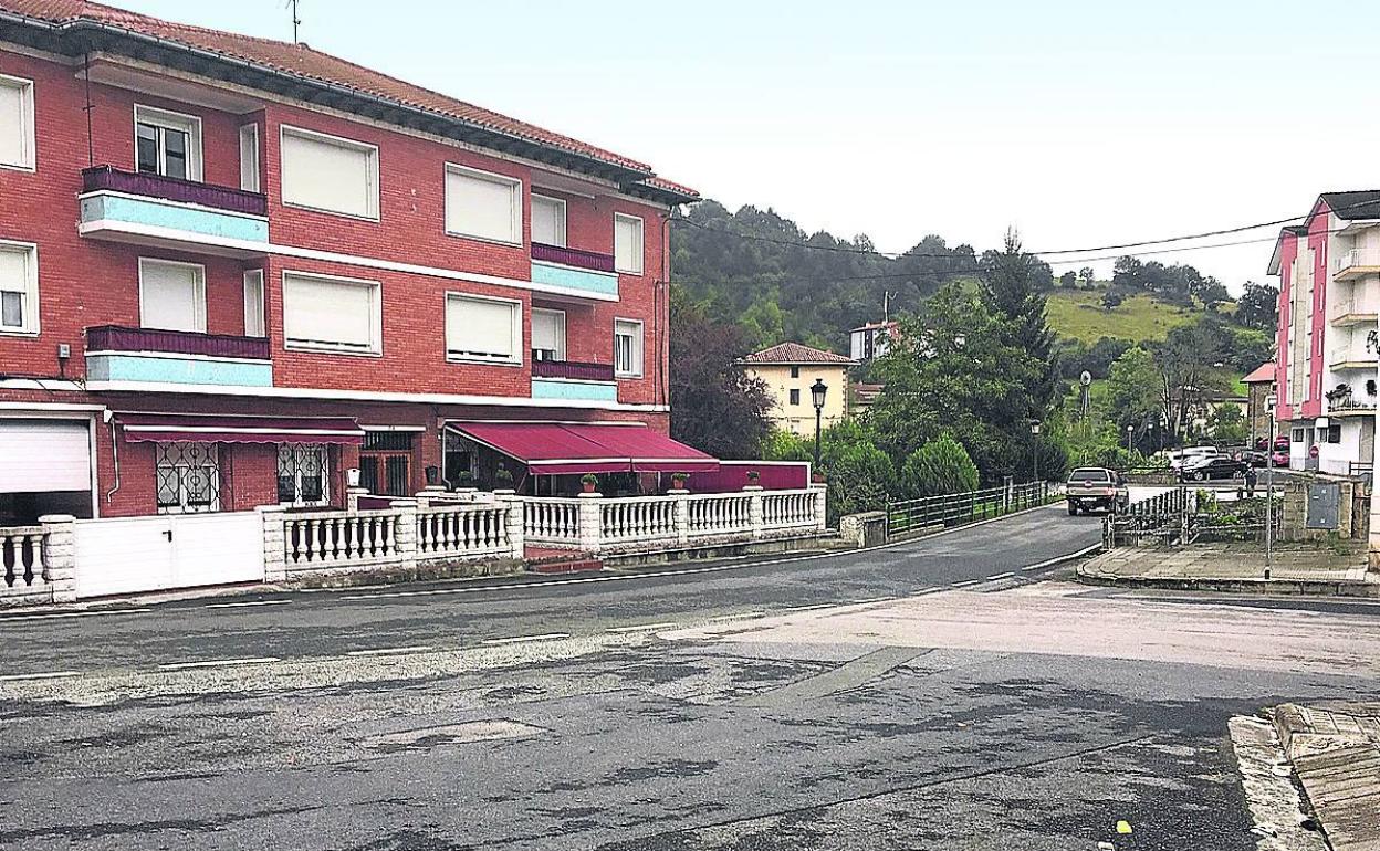Barrio de Ambasaguas, donde se produjo el tiroteo el pasado sábado por la noche.