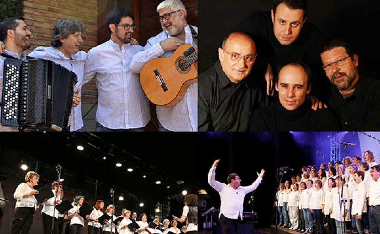 Los cantos de taberna de los catalanes de Xantó abren el viernes en Getxo el Festival de Habaneras