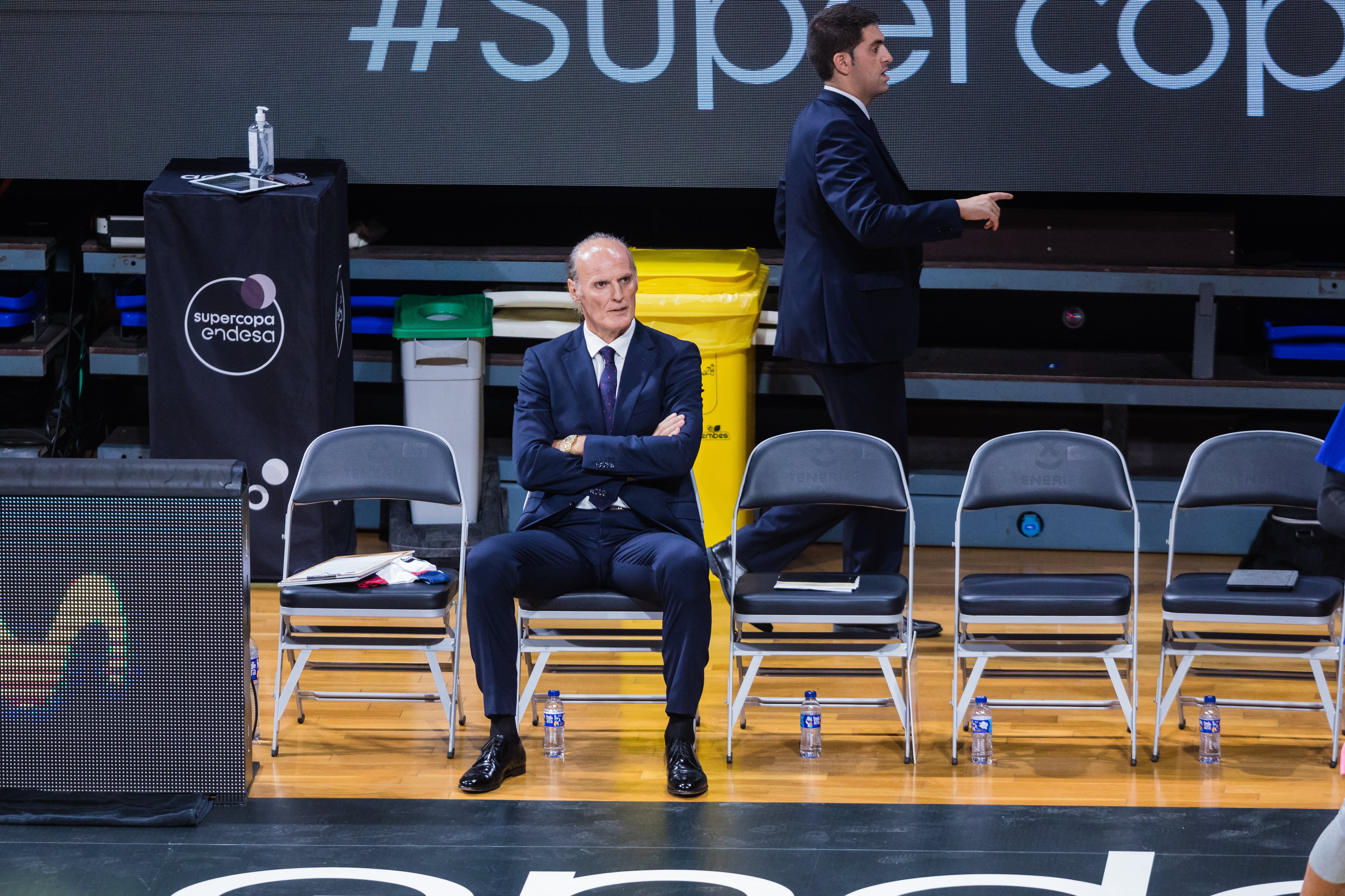 Baskonia y Barcelona han disputado la primera semifinal de la Supercopa.
