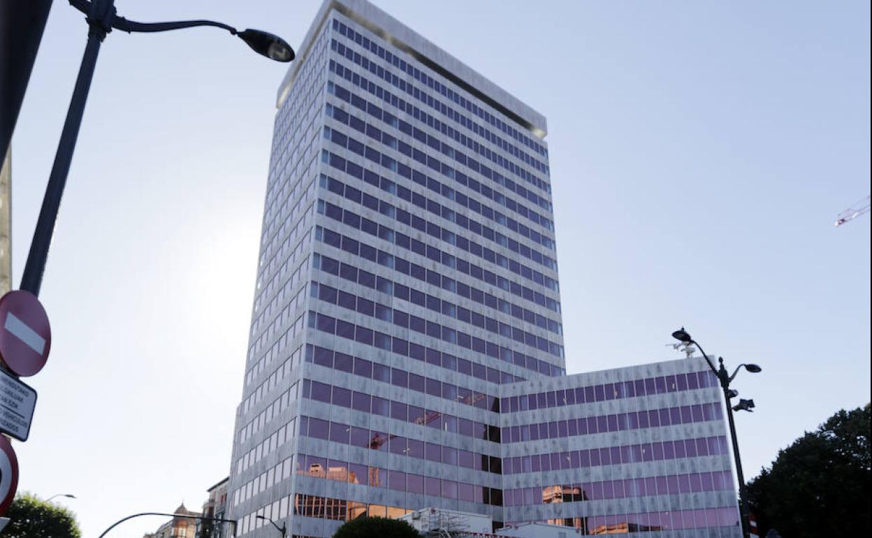 Vista de la Torre Bizkaia