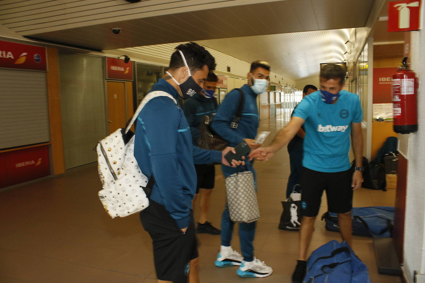 El Alavés pone rumbo a Granada. 