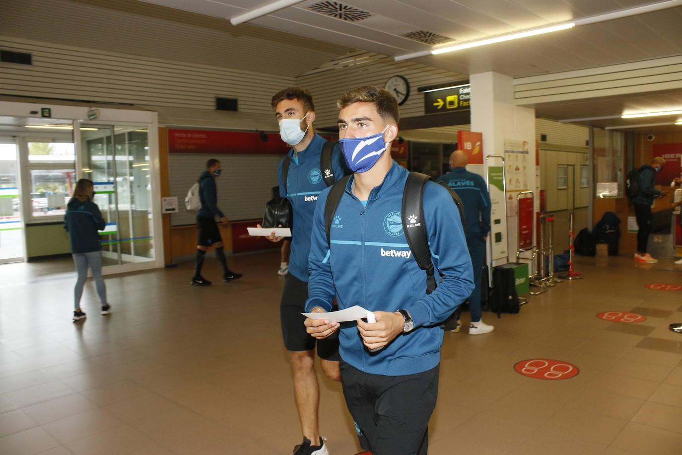 El Alavés pone rumbo a Granada. 