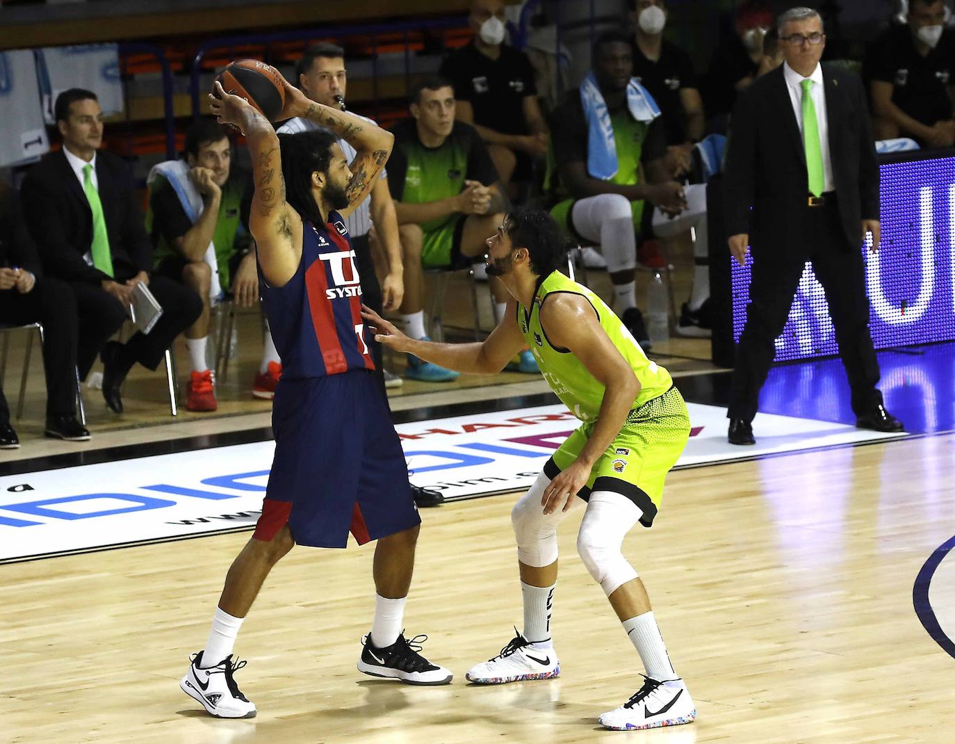 Las fotos del Fuenlabrada - Baskonia. 