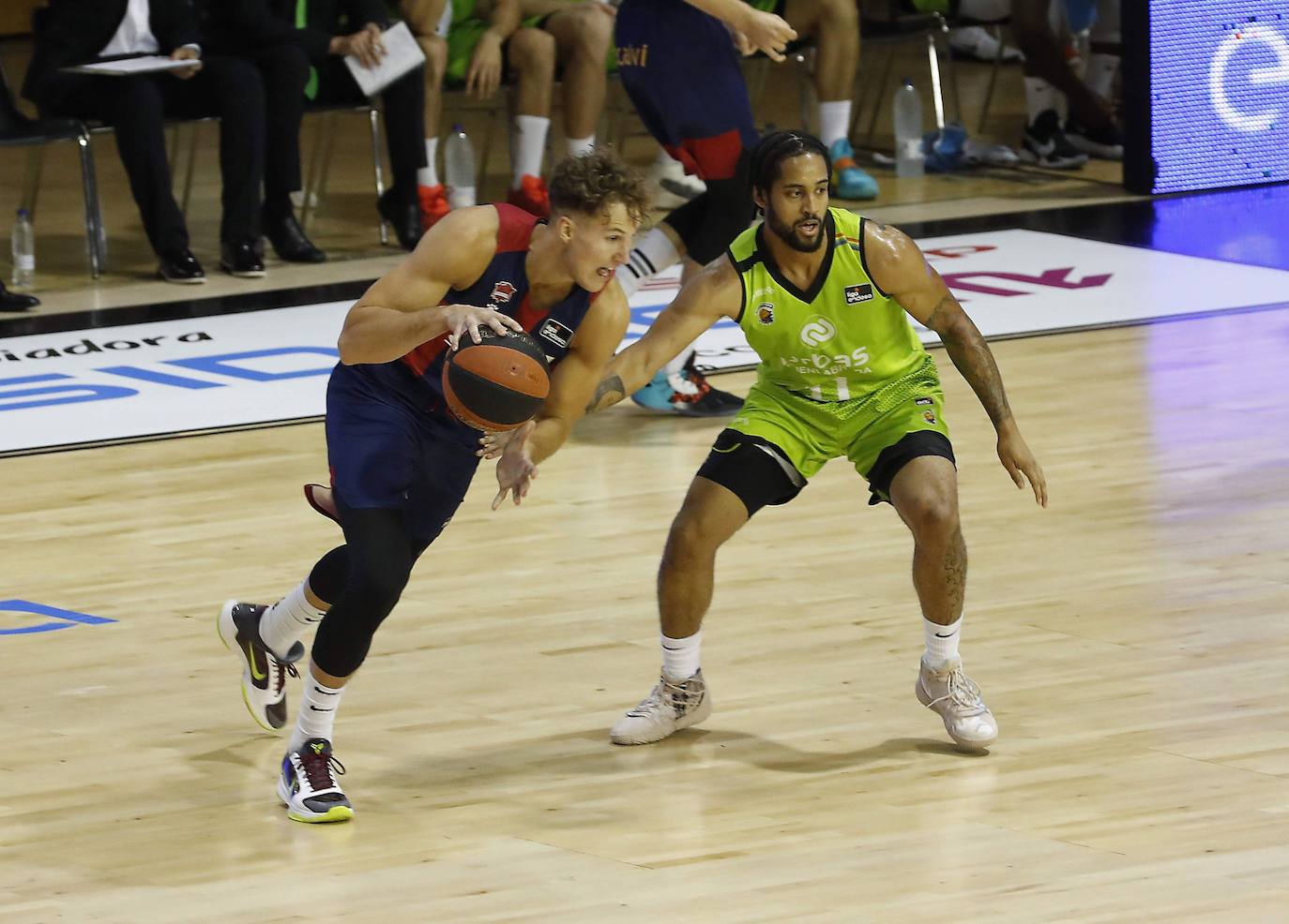 Las fotos del Fuenlabrada - Baskonia. 