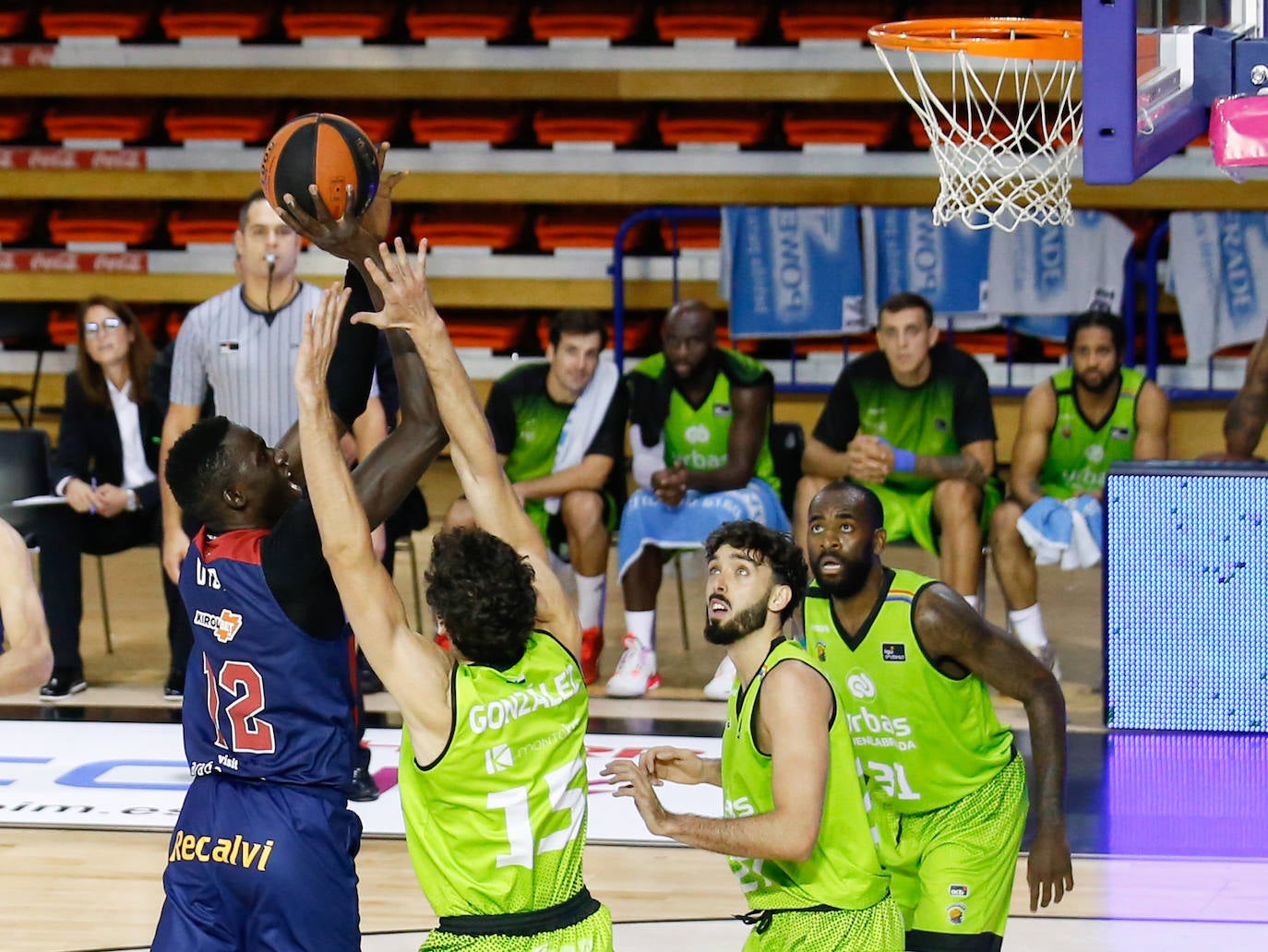 Las fotos del Fuenlabrada - Baskonia. 