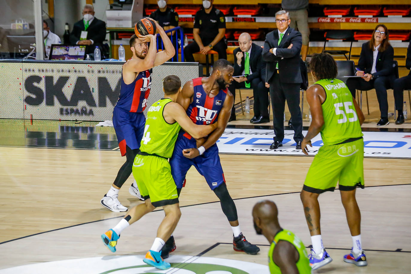 Las fotos del Fuenlabrada - Baskonia. 