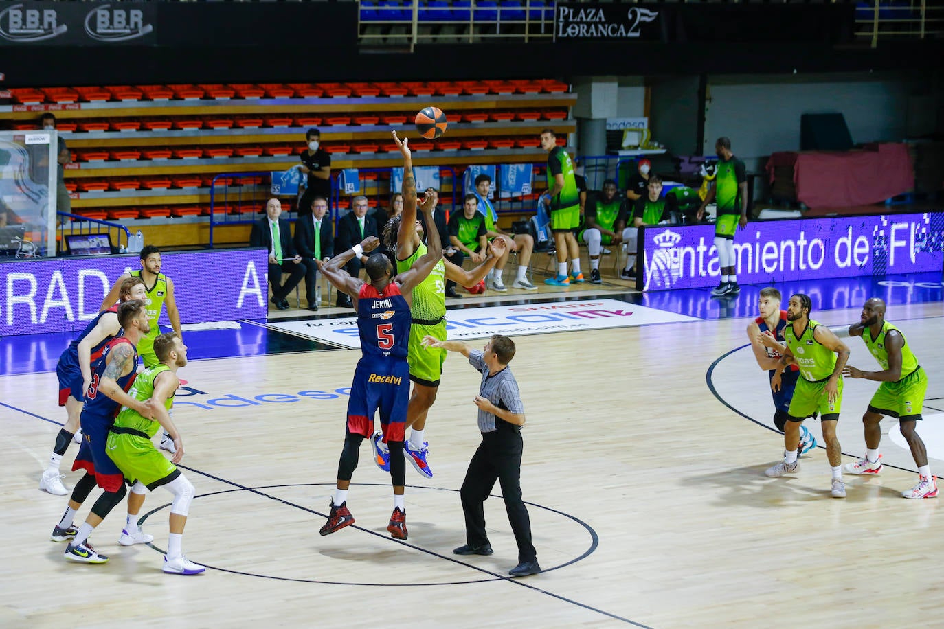 Las fotos del Fuenlabrada - Baskonia. 