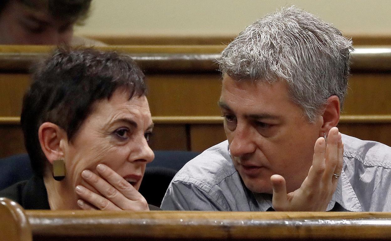 Oskar Matute e Itziar Aizpurua. 