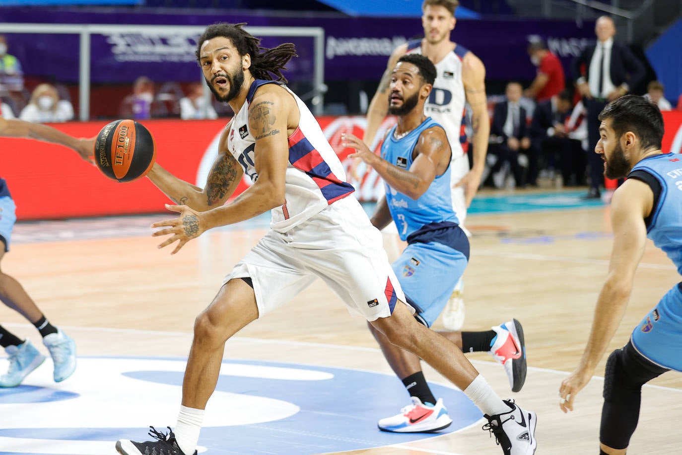 Las fotos del Estudiantes- Baskonia. 