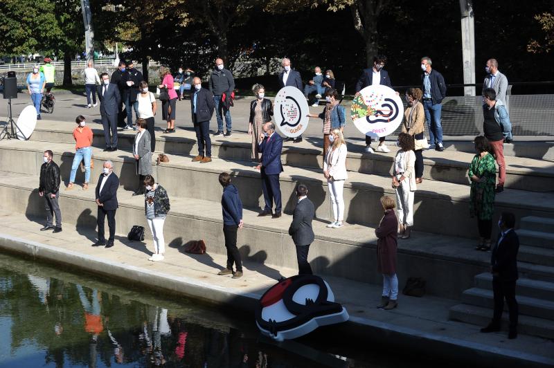 Ekitaldia Euskalduna Jauregian izan da.