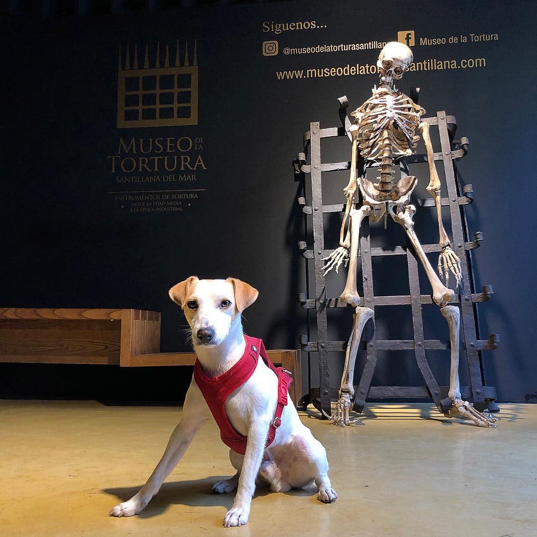 Visitó Santillana del Mar y el Museo de la Tortura (2018).