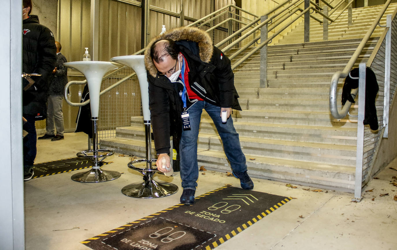Fotos: Así vivió la afición el regreso al Buesa Arena