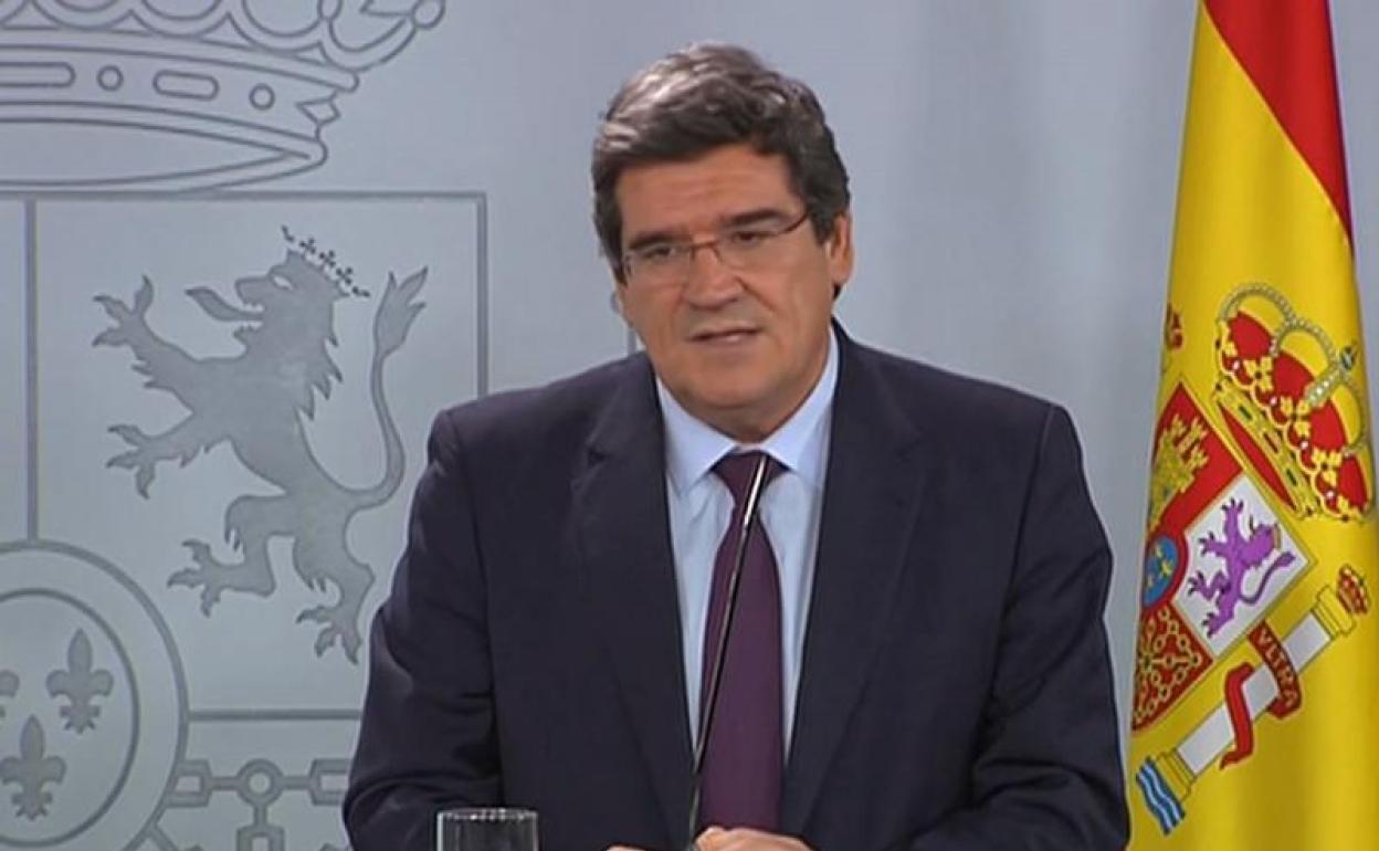 El ministro de Migraciones y Seguridad Social, José Luis Escrivá.