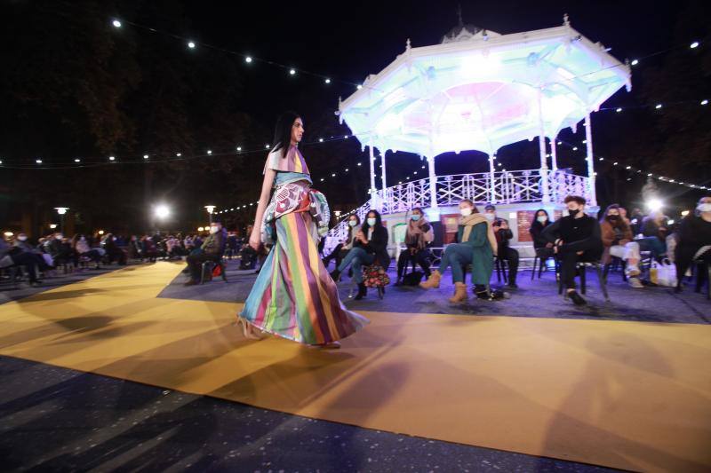 Cotton Artean mostró su línea de ropa de cama de algodón 100% orgánico de una manera muy original.