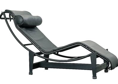 Imagen secundaria 1 - 1. Pabellón Corbusier, en Zúrich. 2. Chaise longue LC4, otro de sus diseños. 3. 'Dibujo de mujer'.