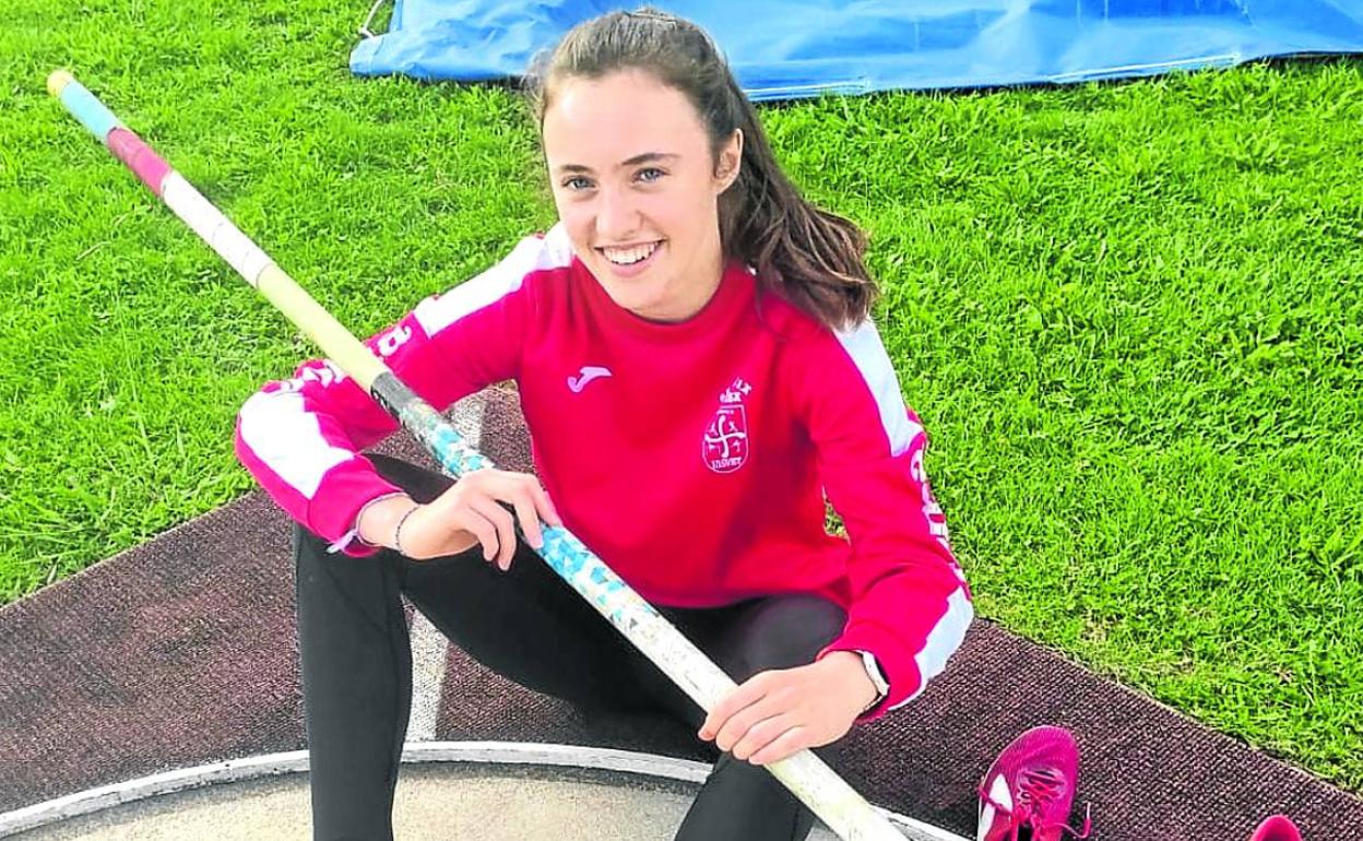 La vitoriana superó los 3,25 metros en un control federativo del pasado fin de semana. 